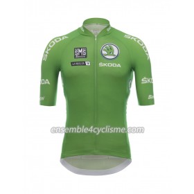 Maillot Cyclisme Vert 2018 Tour d'Espagne